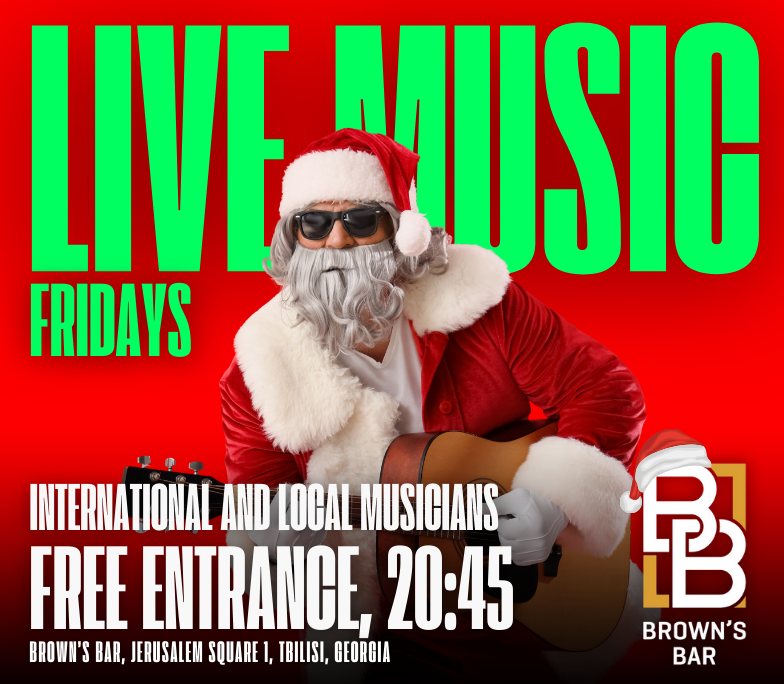 Live music Tbilisi at Brown's Bar Tbilisi