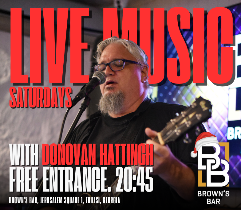 Live music weekend at Brown's Bar tbilisi