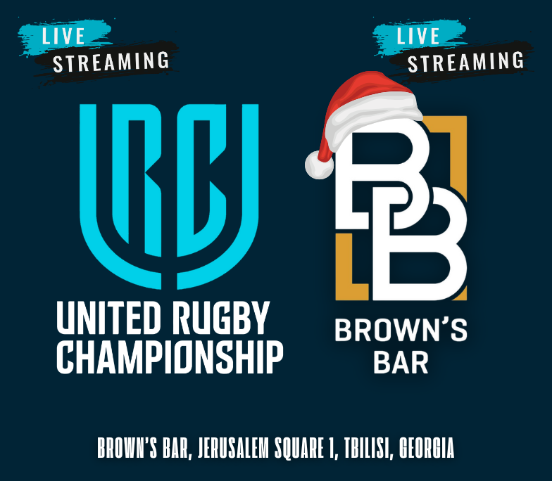 Watching United Rugby Championship rugby ( URC ) Live in Tbilisi at Brown's Bar Tbilisi