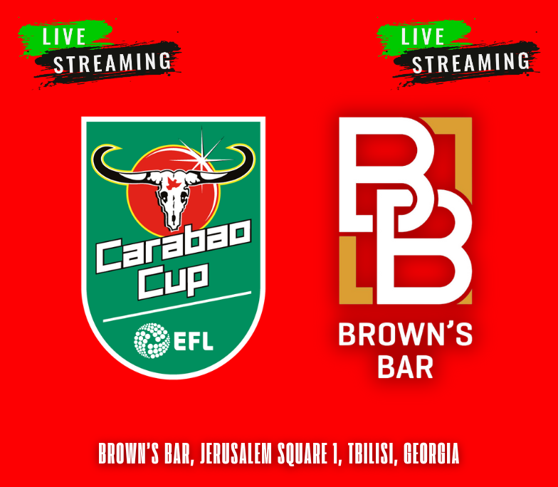 Watch EFL football league Live at Brown's Bar Tbilisi Sports bar