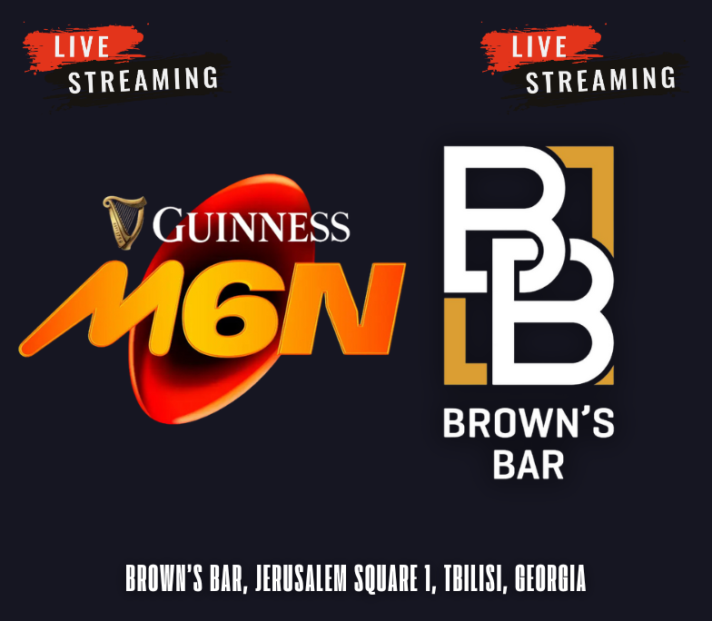 Watch Six nations rugby league Live at Brown's Bar Tbilisi Sports bar