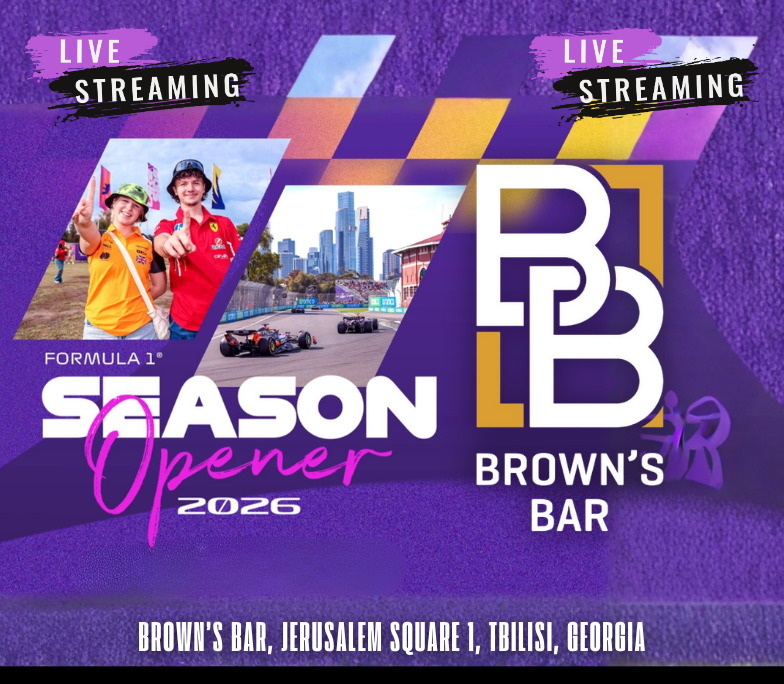 Watch Australian Grand Prix 2026 F1 Melbourne Live at Brown's Bar Tbilisi
