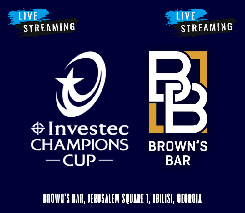 Watch Investec semi finals at Brown's Bar Tbilisi
