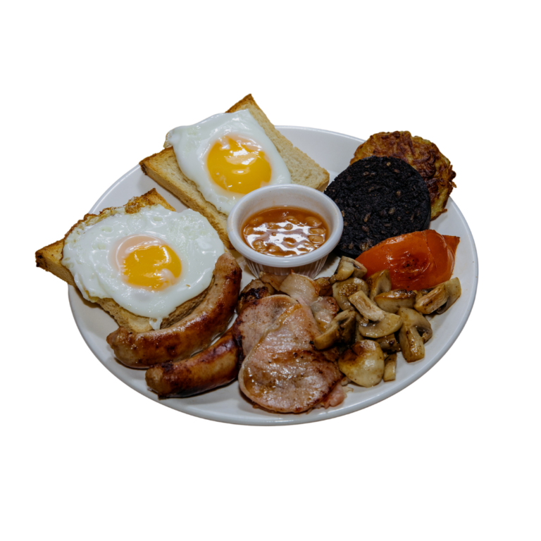 Full English Breakfast in Tbilisi served all day at Brown’s Bar Tbilisi. Proper British breakfast with UK-imported sausages, black pudding, eggs, beans, and toast, cooked the way it should be. If you are looking for an authentic English breakfast in Tbilisi, this is the real one, right in the heart of Old Tbilisi nightlife.