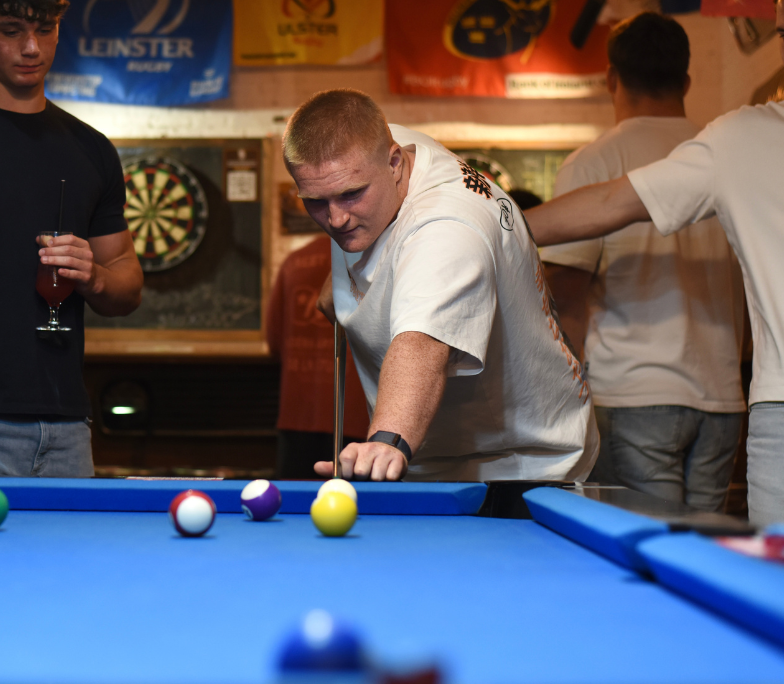 Free Pool Night every Tuesday at Brown's Bar Tbilisi with winner stays on and free pool table with beer purchases.