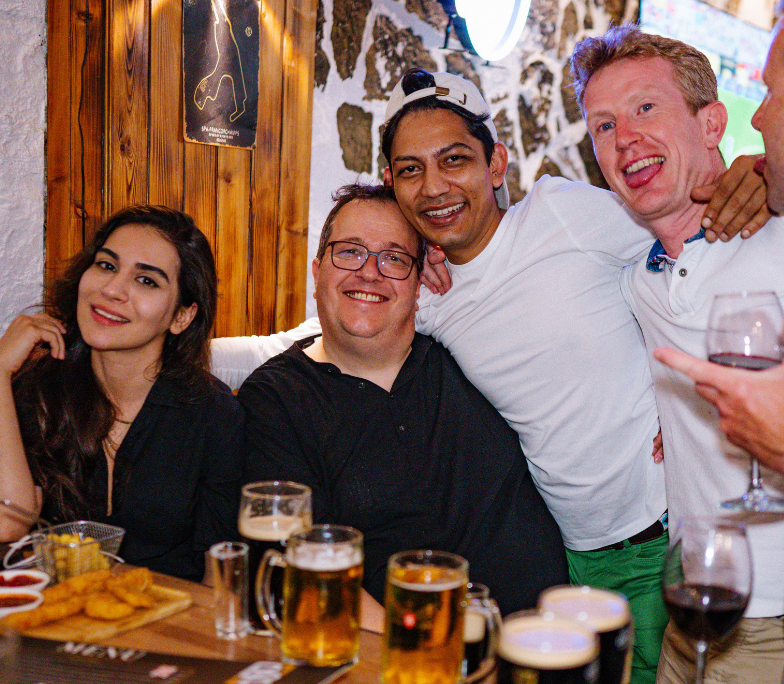 Happy Hour every Friday at Brown's Bar Tbilisi with buy one get one free on Zedazeni beer and Georgian house wines.